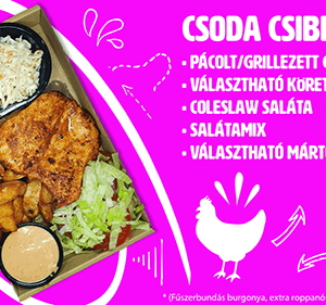 Csoda Csibe Menü